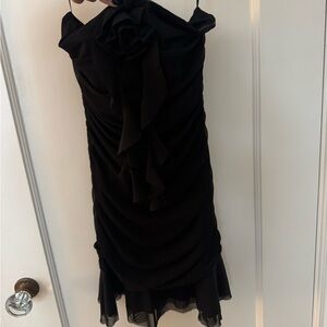 Princess Polly Black Strapless Dress